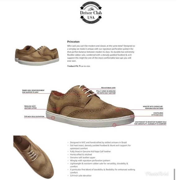 Driver Club Princeton Wingtip Lace-Up Sneaker Light Grey Suede - Picture 10 of 10